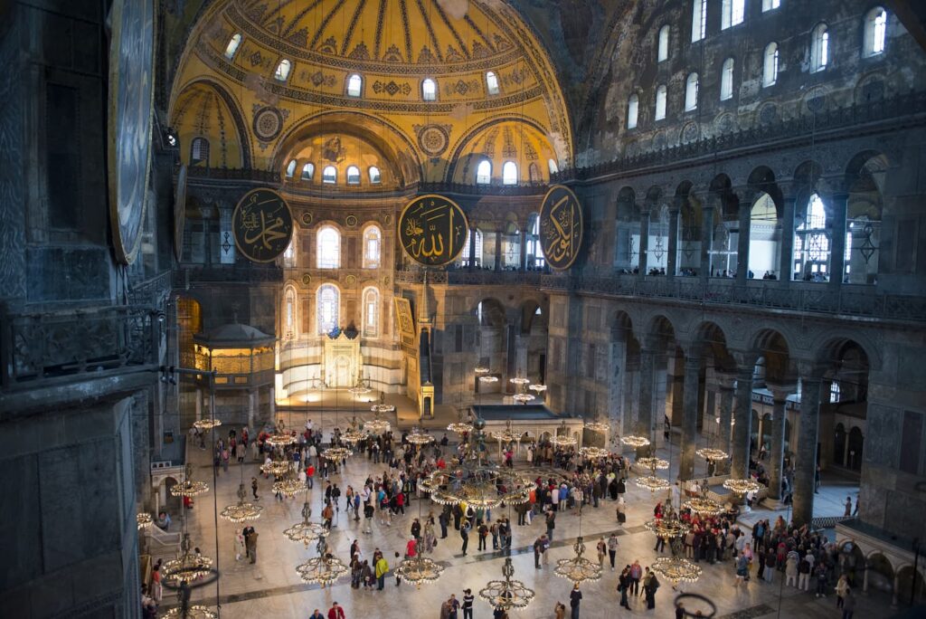 hagia sophia costantinopoli